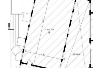 Local comercial · 231m² · Local de 231 m², Primer Piso por Escalera