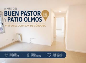 Departamento · 45m² · 1 Dormitorio · 1 Dormitorio Piso Alto, a m del Buen Pastor y Patio Olmos | Nueva Córdoba