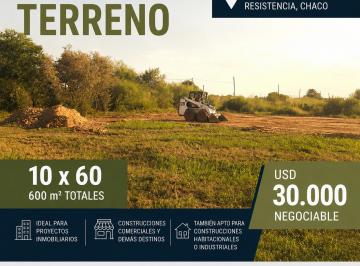 Terreno , Resistencia · Vendo Terreno 10x60