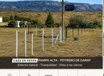 Casa de 1 ambiente, Potrero de Garay · Venta: Casa en Potrero de Garay - B° Pampa Alta