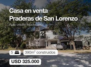 Casa de 17 ambientes, San Lorenzo · Casa en Praderas de San Lorenzo | 390 m², Lote de 1.000 m² y Apta Crédito