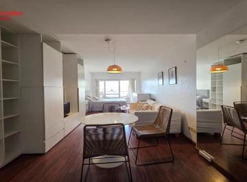 Departamento · 34m² · 1 Ambiente · Alquiler Temporario 1amb Al Contra Frente con Balcon, Pileta Solarium Parrilla, Recoleta.