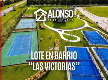 Terreno · 701m² · Venta - Lote en Barrio Privado Las Victorias – Canning