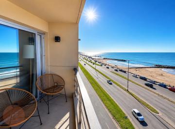 Departamento · 63m² · 3 Ambientes · 1 Cochera · En Venta - Departamento de 3 Ambientes con Vista Plena Al Mar Zona La Perla