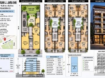 Casa · 274m² · 5 Ambientes · 4 Cocheras · Venta Chalet Para Desarrollo Inmobiliario Sobre Av Jara y Av Libertad