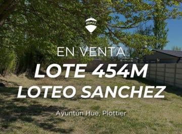 Terreno · 454m² · Lote en Venta en Loteo Sanchez Entorno Natural