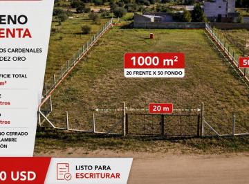 Terreno · 1000m² · Terreno en General Fernandez Oro