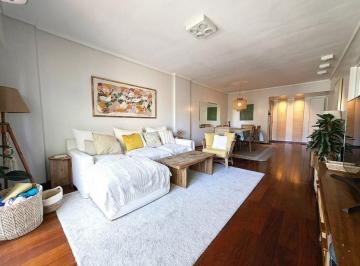 Departamento · 130m² · 4 Ambientes · 1 Cochera · Palermo Chico - 3 Dorm., Escritorio, Cochera, Baulera. Alquiler, Sin Muebles