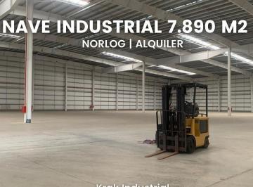 Depósito · 7890m² · Nave Industrial de 7.890 m² en Parque Industrial Norlog, Benavidez
