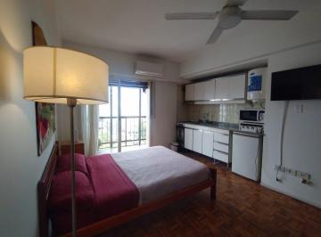 Departamento · 25m² · 1 Ambiente · Alquiler Amoblado - Balcon Al Frente!