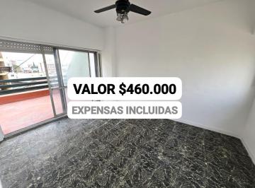 Departamento · 32m² · 1 Ambiente · Alquiler Monoambiente Luminoso Balcón Aterrazado