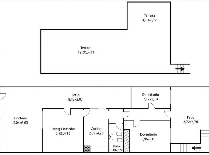 Casa en venta en Colegiales · 3 ambientes