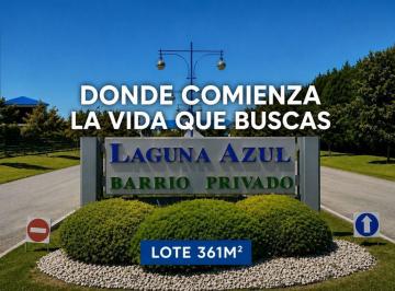 Terreno · 361m² · Lote Barrio Laguna Azul 361 m² Ezeiza