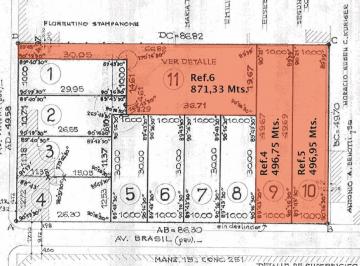 Terreno · 1865m² · Lote Sobre Av / Ideal Para Proyecto Comercial