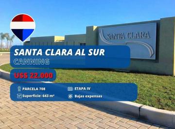 Terreno · 643m² · Lote en Venta Barrio Santa Clara Al Sur Etapa IV