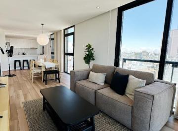 Departamento · 93m² · 3 Ambientes · 1 Cochera · Alquiler 3 Ambientes Amoblado | Cochera Cubierta | Zona Güemes