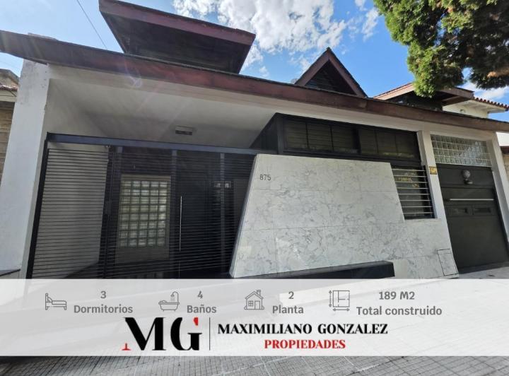 Casa · 189m² · 6 Ambientes · 1 Cochera