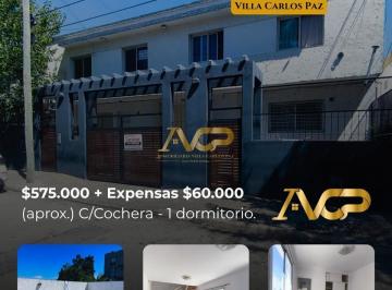 Departamento · 53m² · 2 Ambientes · 1 Cochera · Departamento en Villa Carlos Paz