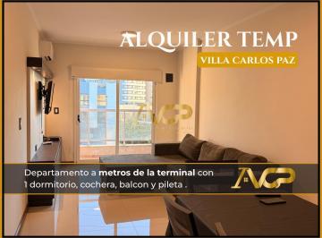Departamento · 45m² · 2 Ambientes · 1 Cochera · Departamento en Alquiler Temporario a Metro de La Terminal