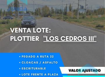 Terreno · 360ha · Venta Lote Plottier – “los Cedros 3”