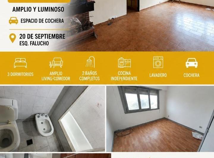 Departamento · 70m² · 4 Ambientes · 1 Cochera