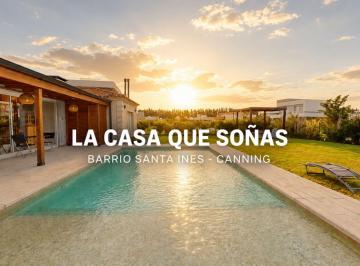 Casa · 190m² · 4 Ambientes · 1 Cochera · Casa 4 Ambientes Amoblada Santa Ines Canning