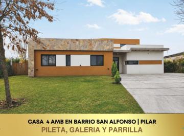 MEY-MEY-251_2 · Casa en Venta 4 Amb, Barrio San Alfonso, Pilar