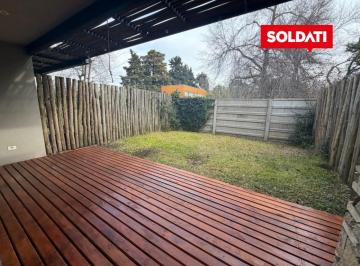 Departamento · 52m² · 3 Ambientes · 1 Cochera · Departamento en Venta - 3 Ambientes - Pb - Jardín - Zona Highland
