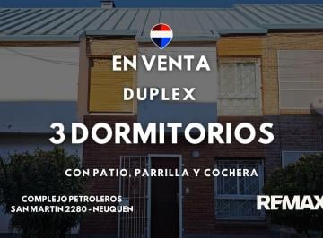 PH · 72m² · 4 Ambientes · 1 Cochera · Venta Duplex 3 Dorm C/ Cochera San Martin 2280 Nqn