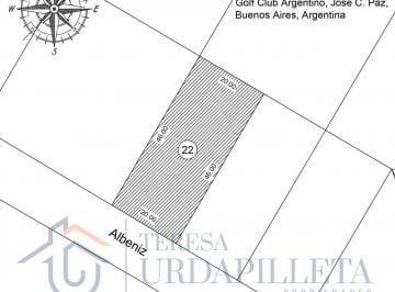 Terreno · 920m² · Terreno en Venta en El Golf Club Argentino