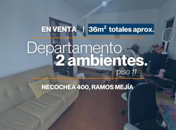 Departamento de 2 ambientes, La Matanza · Amplio Departamento 2 Ambientes en Venta en Pleno Centro de Ramos Mejia