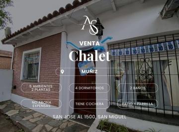 Casa · 5 Ambientes · 1 Cochera · Casa - Muñiz