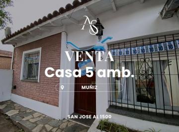 Casa · 5 Ambientes · 1 Cochera · Casa - Muñiz