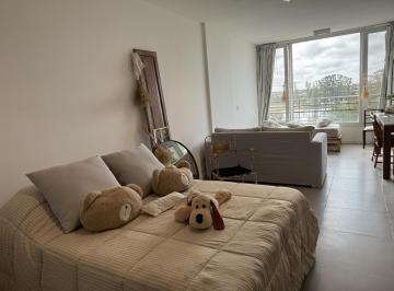 Departamento · 40m² · 1 Ambiente · 1 Cochera · Monoambiente en Alquiler con Vista Espectacular Al Verde en Vista Laguna, Buenavista