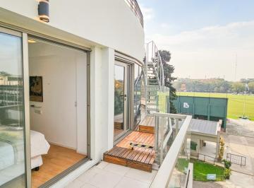 Departamento · 53m² · 2 Ambientes · 1 Cochera · Dúplex Premium con Terraza Privada y Vista Abierta a La Cancha de Polo | Cochera, Gym y Parrilla