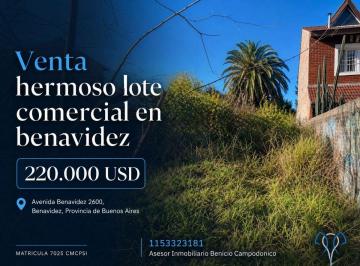 Terreno , Tigre · Oportunidad Excelente Lote Comercial en Benavidez