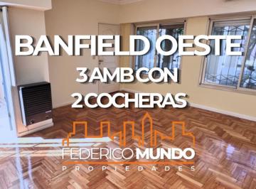 Departamento · 51m² · 3 Ambientes · 2 Cocheras · 3 Ambientes Venta con Dos Cocheras en Banfied Lomas de Zamora Apto Credito