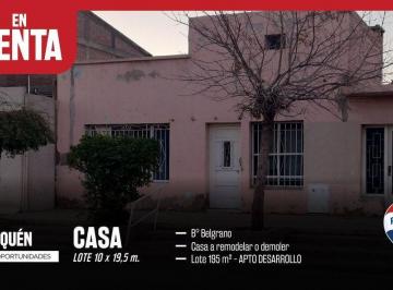 Casa · 171m² · 4 Ambientes · En Venta Casa Lote Apto Desarrollo