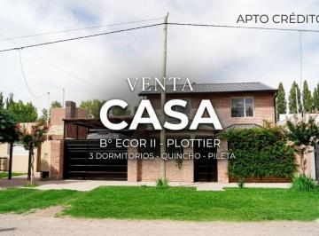 Casa · 187m² · 8 Ambientes · 1 Cochera · Venta Casa 3 Dorm. | Ecor II | Plottier