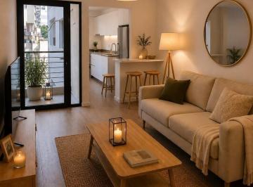 Departamento · 55m² · 2 Ambientes · 2 Ambientes a Estrenar con Balcón, Parrilla y Vista Abierta Colegiales
