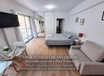 Departamento · 33m² · 1 Ambiente · Monoambiente Venta Recoleta Amoblado Inversion
