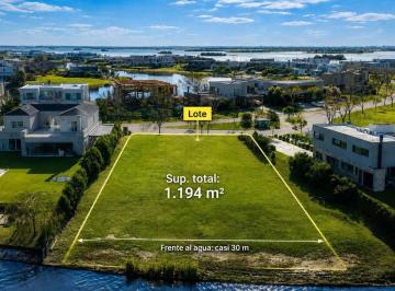Terreno · 1194m² · Venta | Lote | Barrio Marinas - Puertos (Escobar) | Gran Espejo de Agua