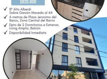 Departamento · 62m² · 3 Ambientes · Departamentos en Alquiler de Dos Dorm. en Alto Alberdi