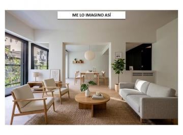 Departamento · 161m² · 4 Ambientes · Venta Piso Reciclado en Recoleta | 3 Dorm. | Palier Privado | Balcón Corrido | Dependencia