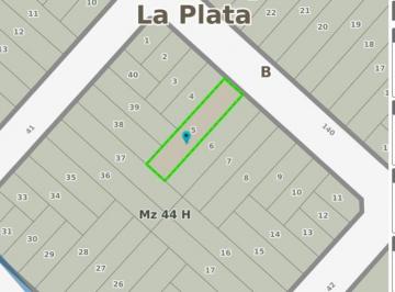Terreno · 500m² · Lote en Venta La Plata
