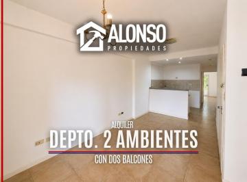 Departamento · 42m² · 2 Ambientes · Alquiler Departamento 2 Amb con 2 Balcones en Lanus Oeste