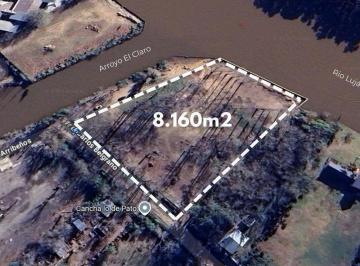 Terreno · 8160m² · Terreno Fraccion en Venta en Dique Luján, Tigre, G. B. a. Zona Norte