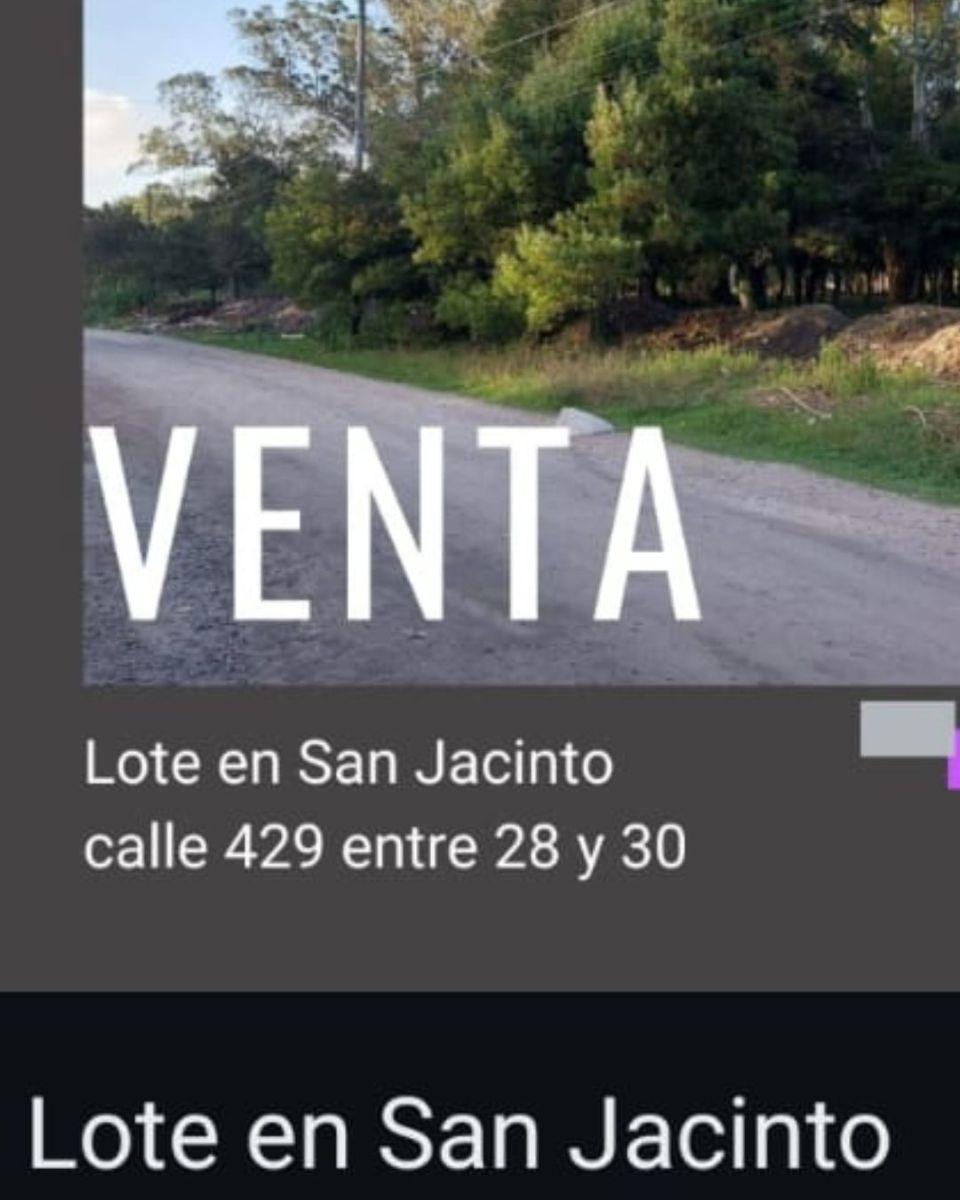 Lote de 480m² en San Jacinto, excelente inversión