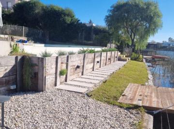 Casa de 6 ambientes, Tigre · Casa Al Agua Amueblada en Alquiler en El Barrio Los Alisos