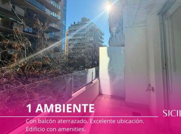 Departamento · 29m² · 1 Ambiente · Alquiler - Departamento - 1 Ambiente - Parque Chacabuco - Amenities